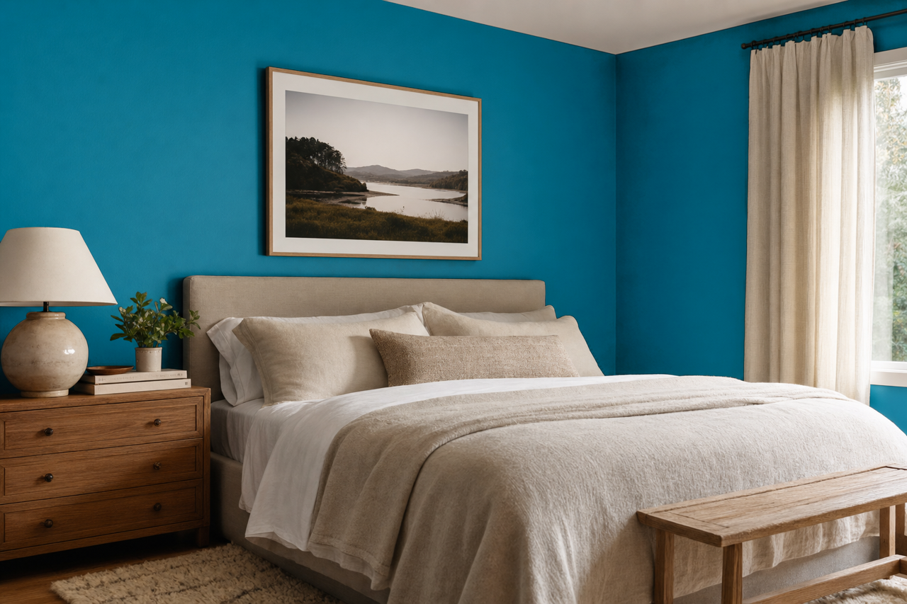 Americana by Benjamin Moore on interiors