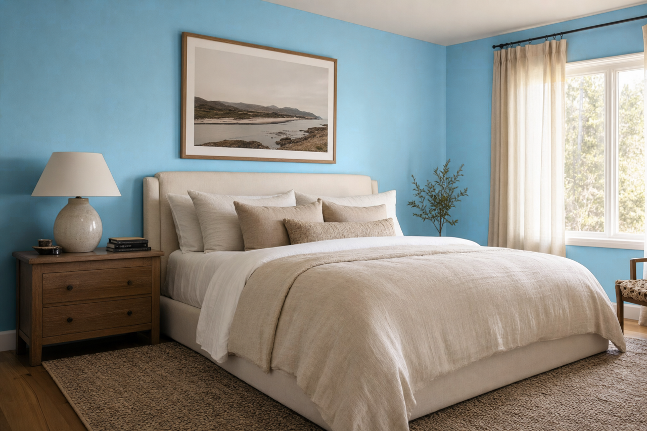 St. by Benjamin Moore on interiors