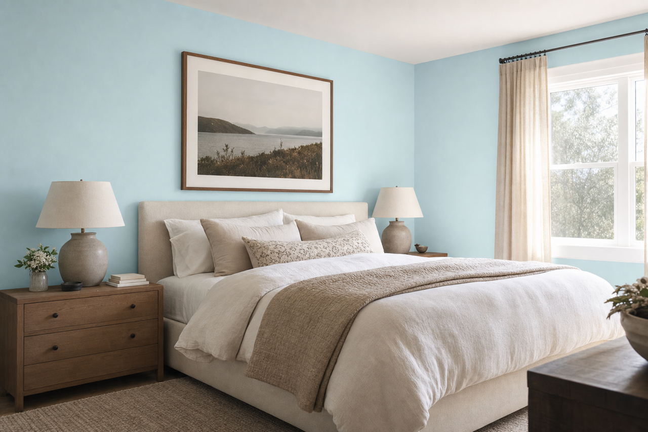 Morning by Benjamin Moore on interiors