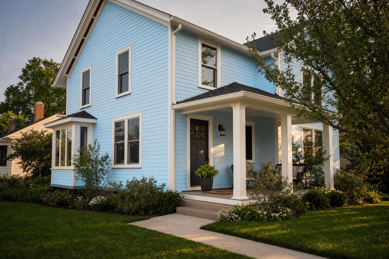 Highland by Benjamin Moore on exterior