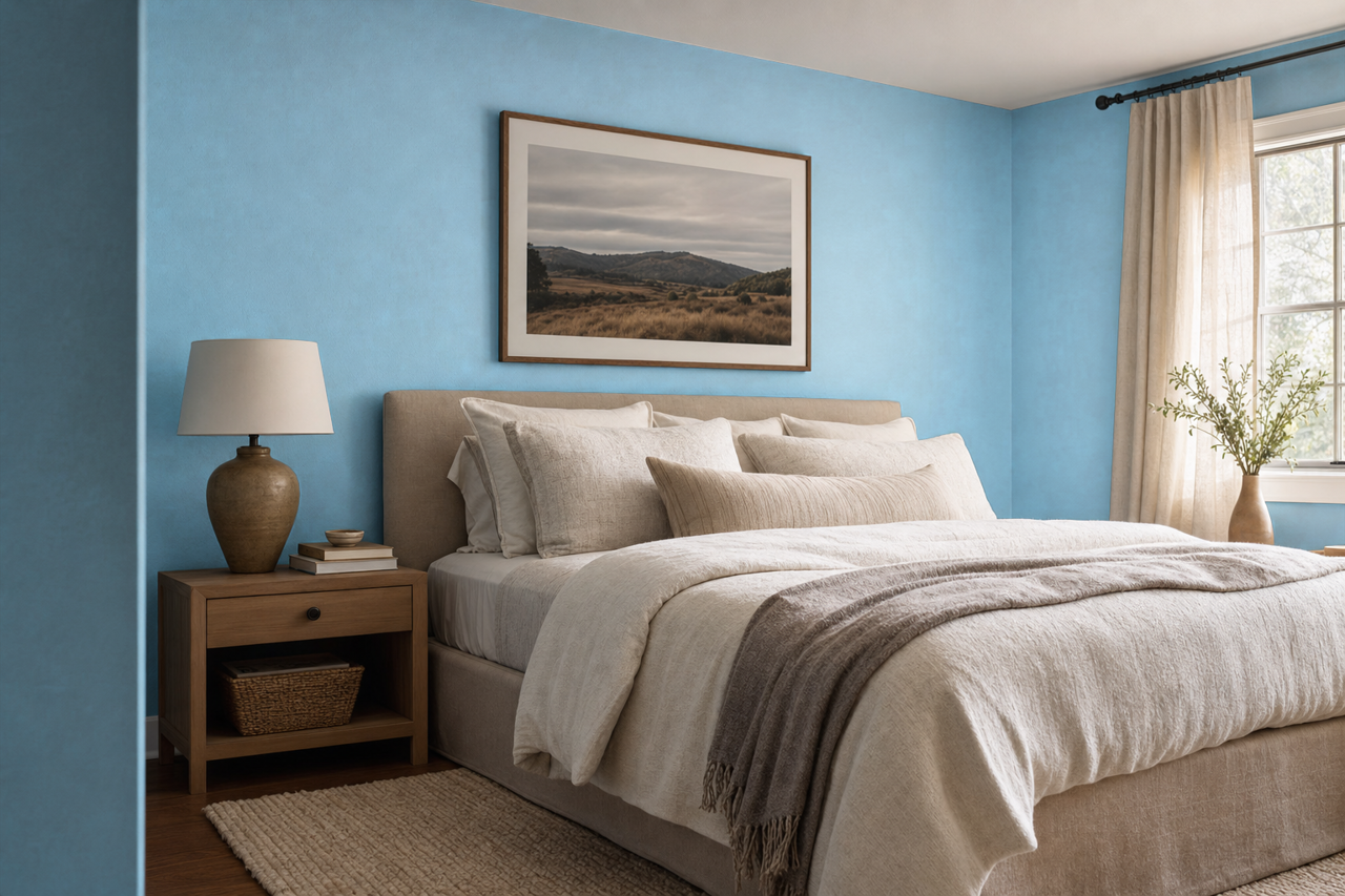Grandma's Sweater by Benjamin Moore on interiors