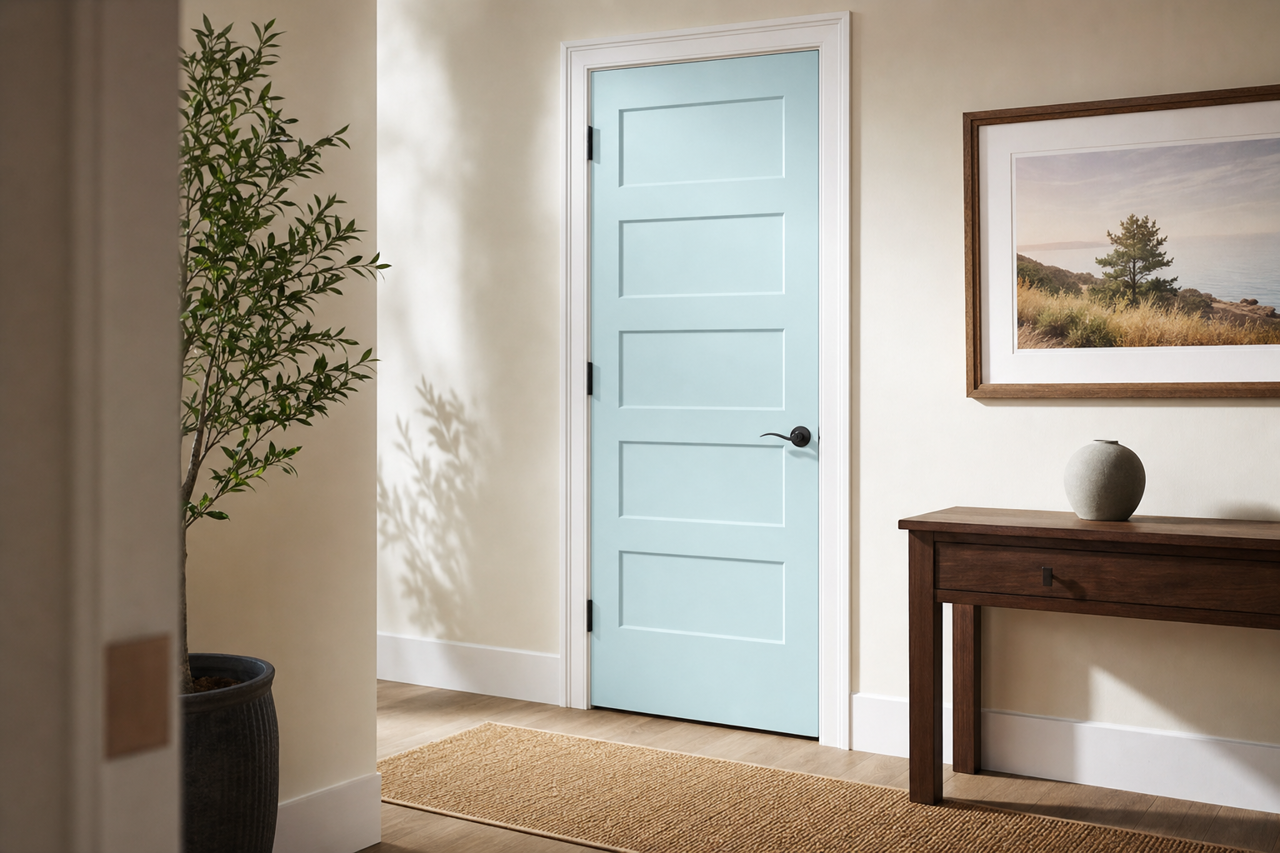 Mystical by Benjamin Moore on interior-doors