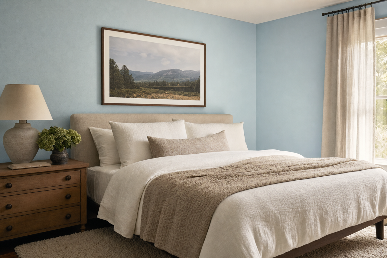 Mediterranean by Benjamin Moore on interiors