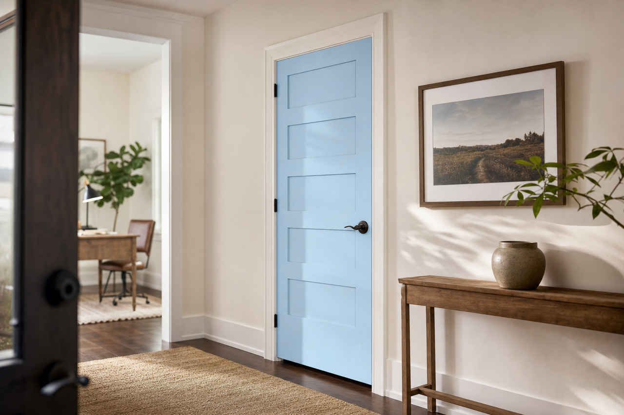 Palatial by Benjamin Moore on interior-doors