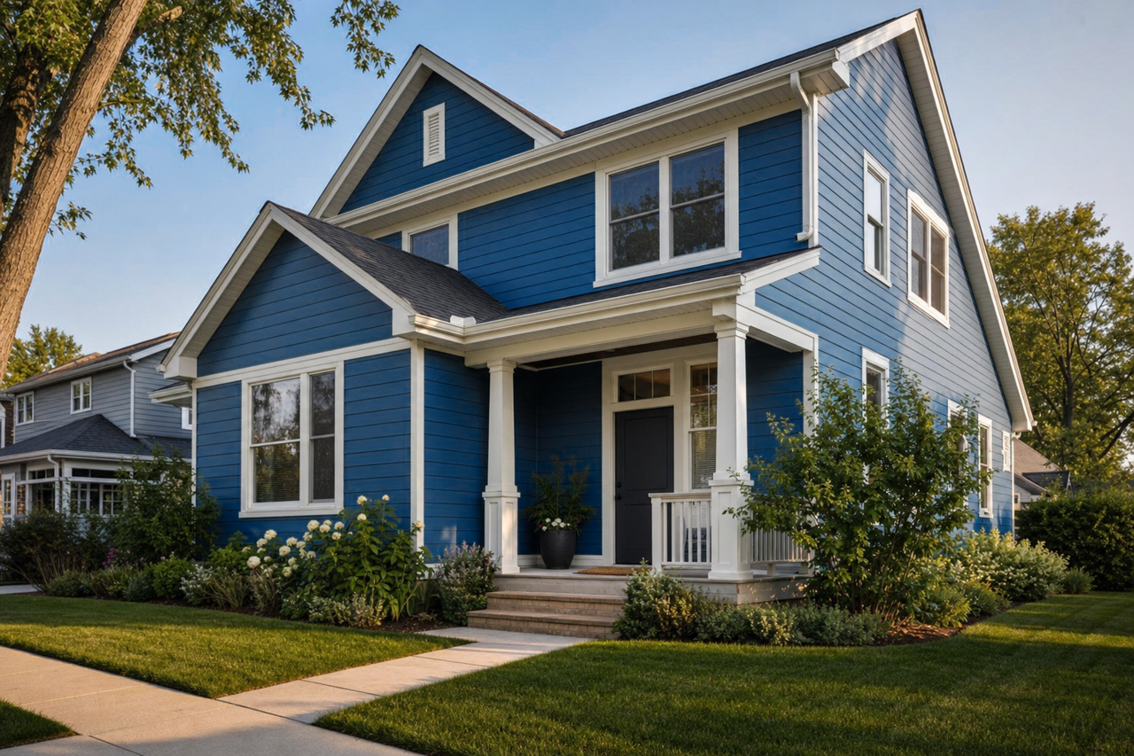 Chicago by Benjamin Moore on exterior