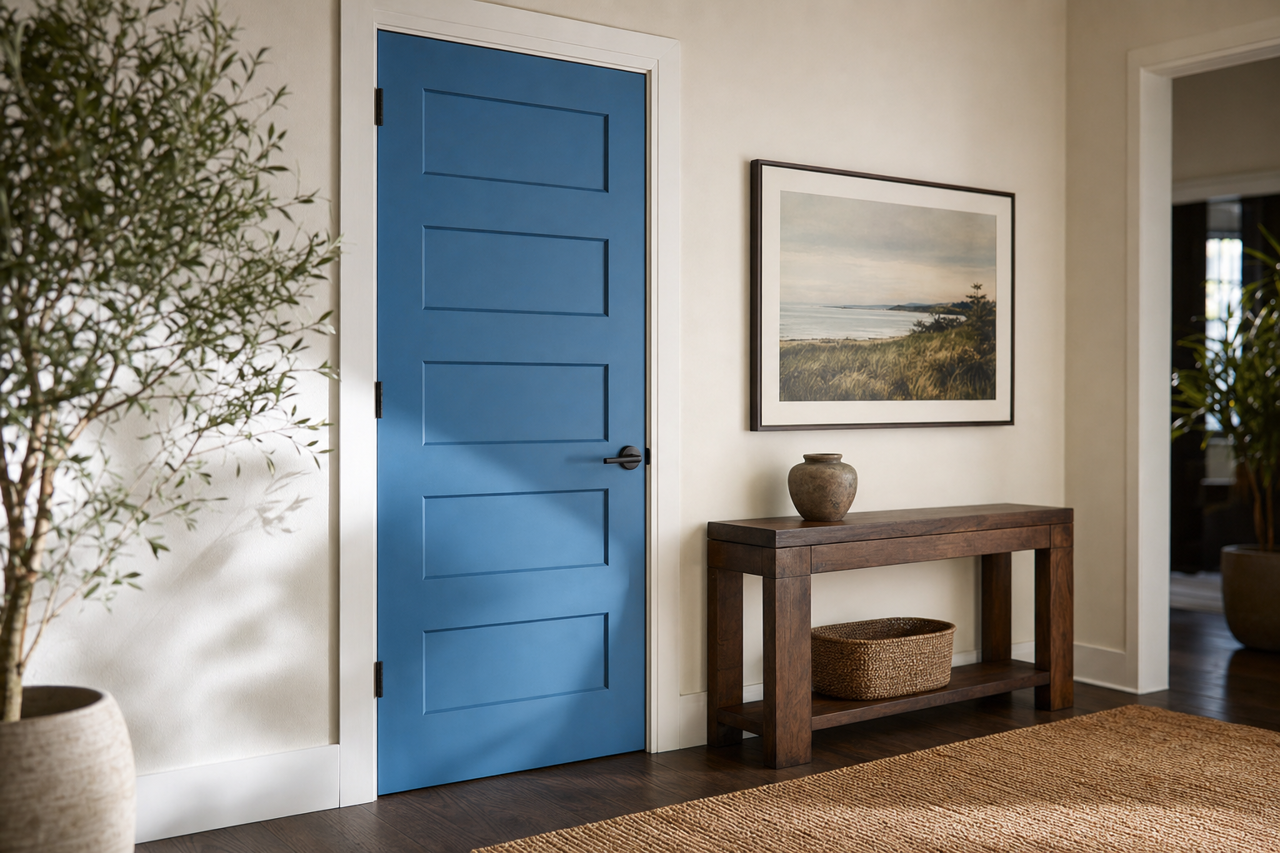 Chicago by Benjamin Moore on interior-doors