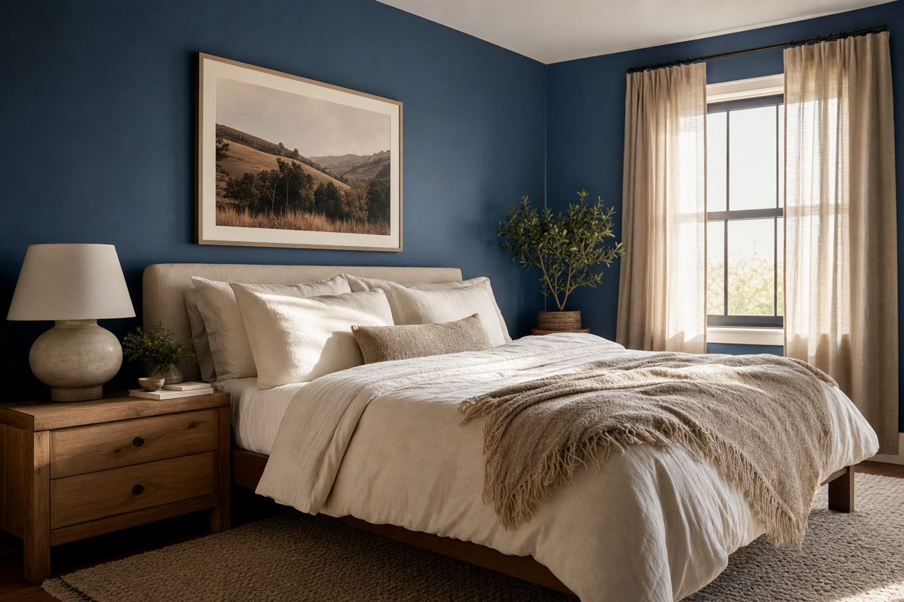 New by Benjamin Moore on interiors