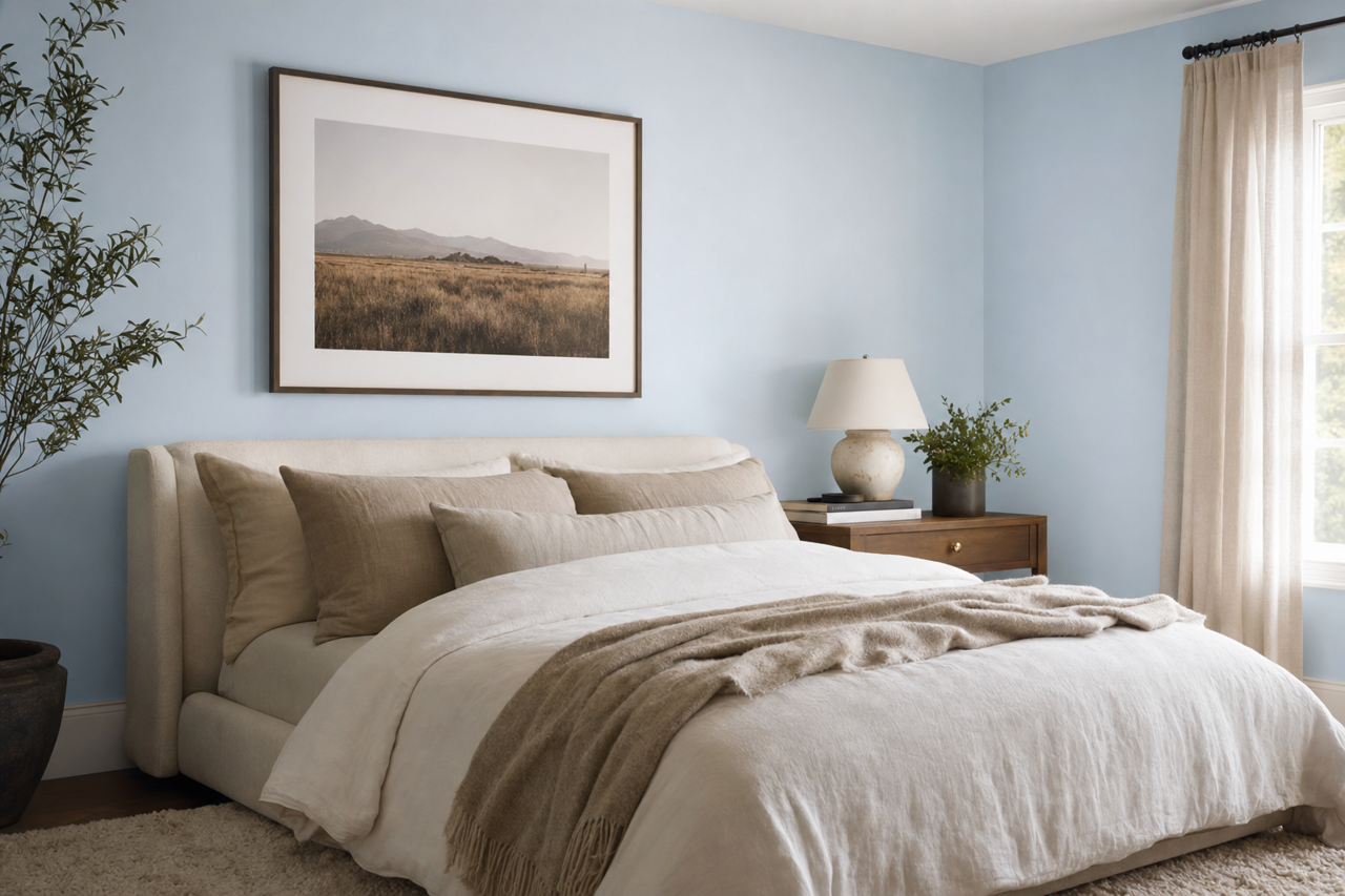 Jet Stream by Benjamin Moore on interiors