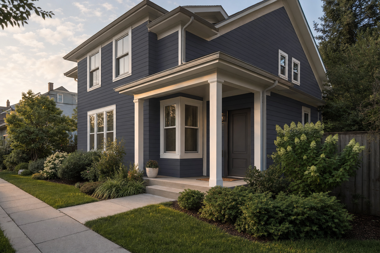 Evening by Benjamin Moore on exterior