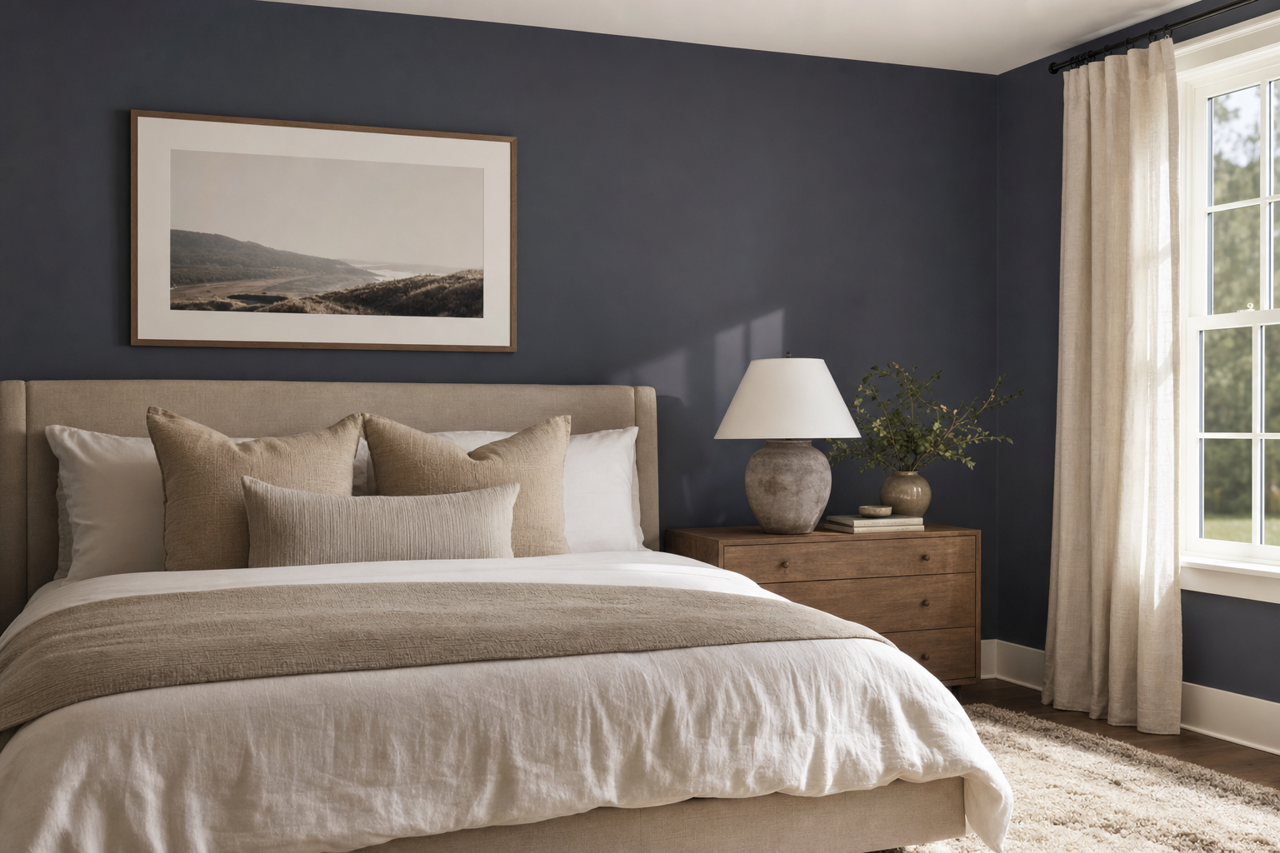 Evening by Benjamin Moore on interiors