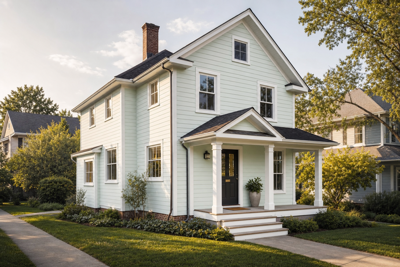 Come by Benjamin Moore on exterior