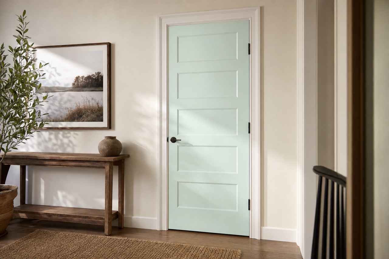 Come by Benjamin Moore on interior-doors