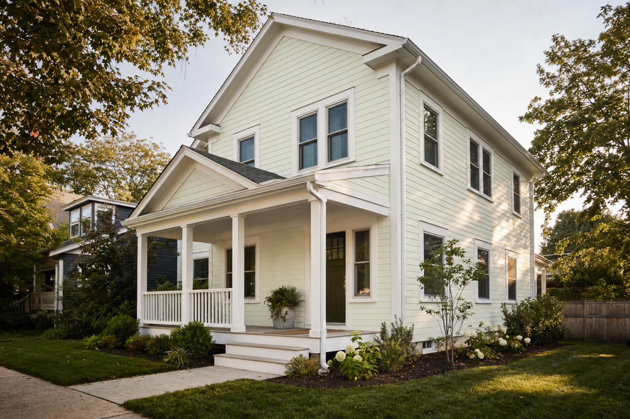 Appalachian by Benjamin Moore on exterior