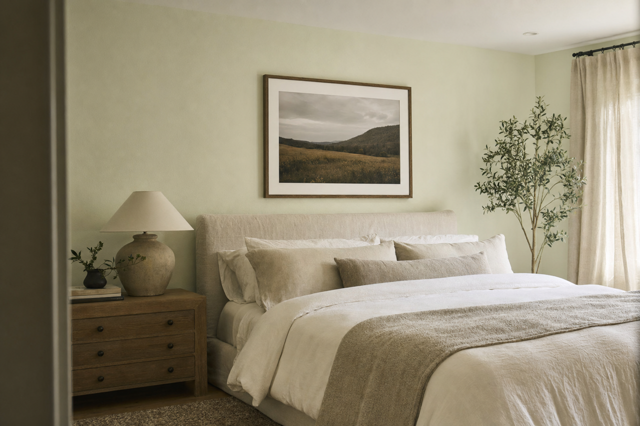 Appalachian by Benjamin Moore on interiors