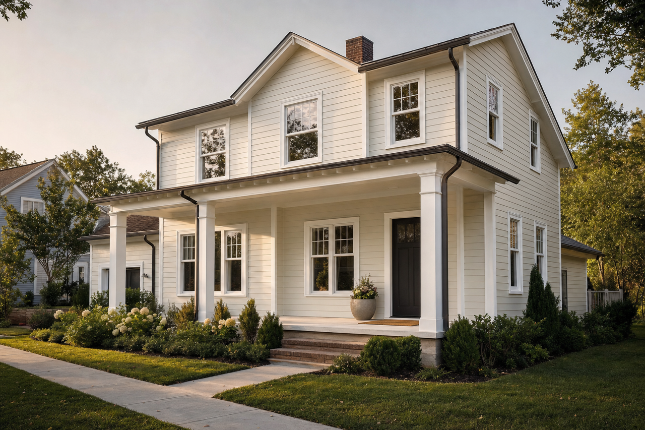 Sheep's by Benjamin Moore on exterior