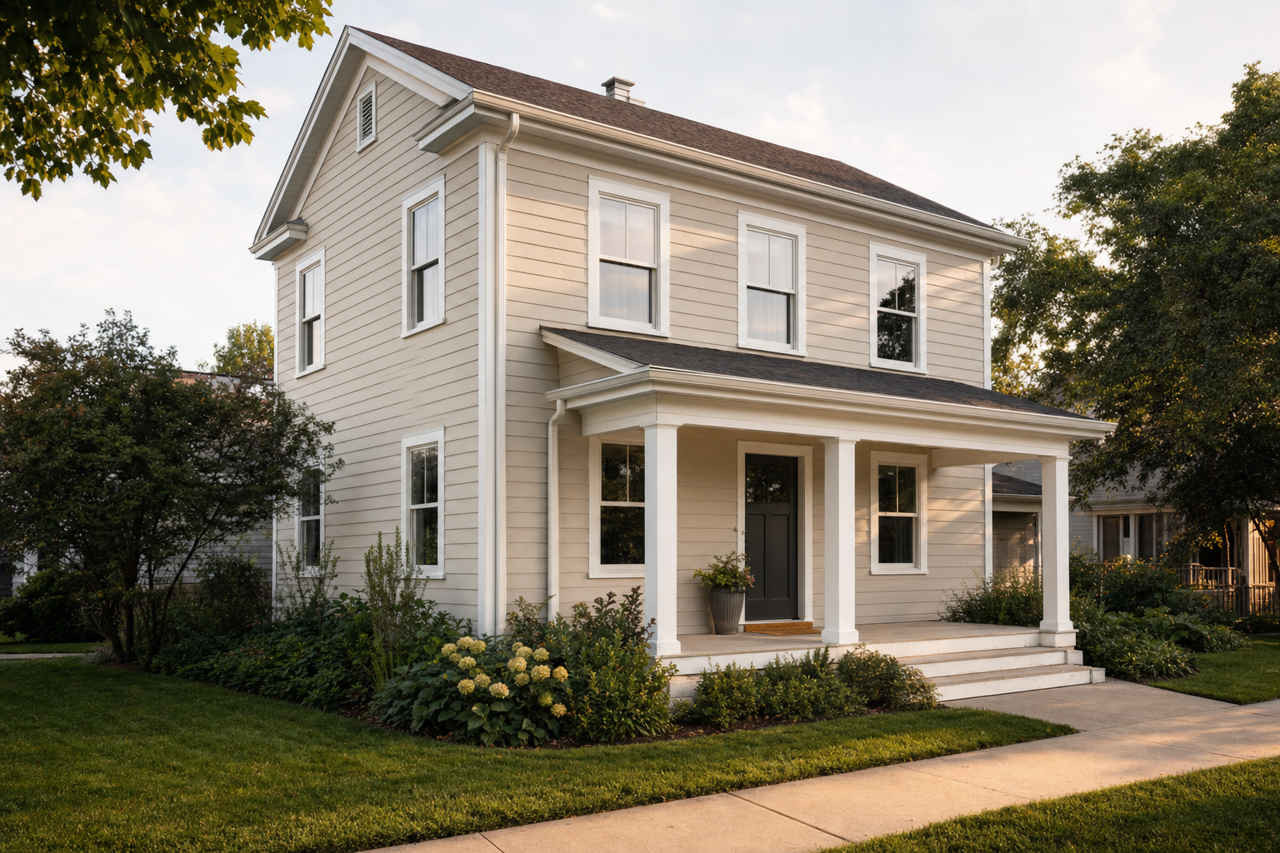Collingwood by Benjamin Moore on exterior