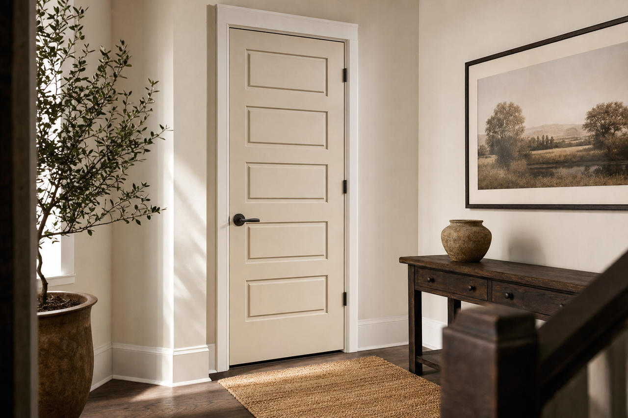 Collingwood by Benjamin Moore on interior-doors