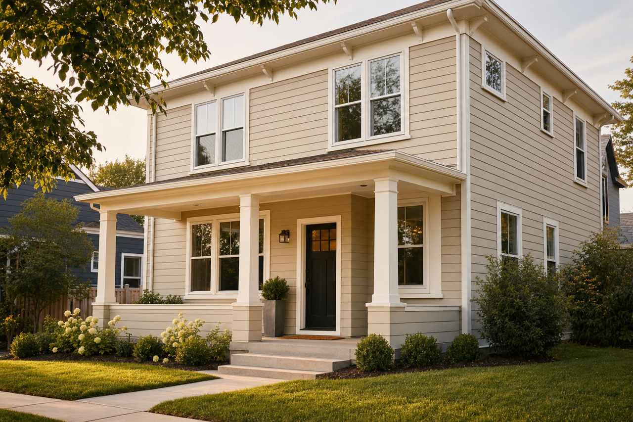 Shale by Benjamin Moore on exterior