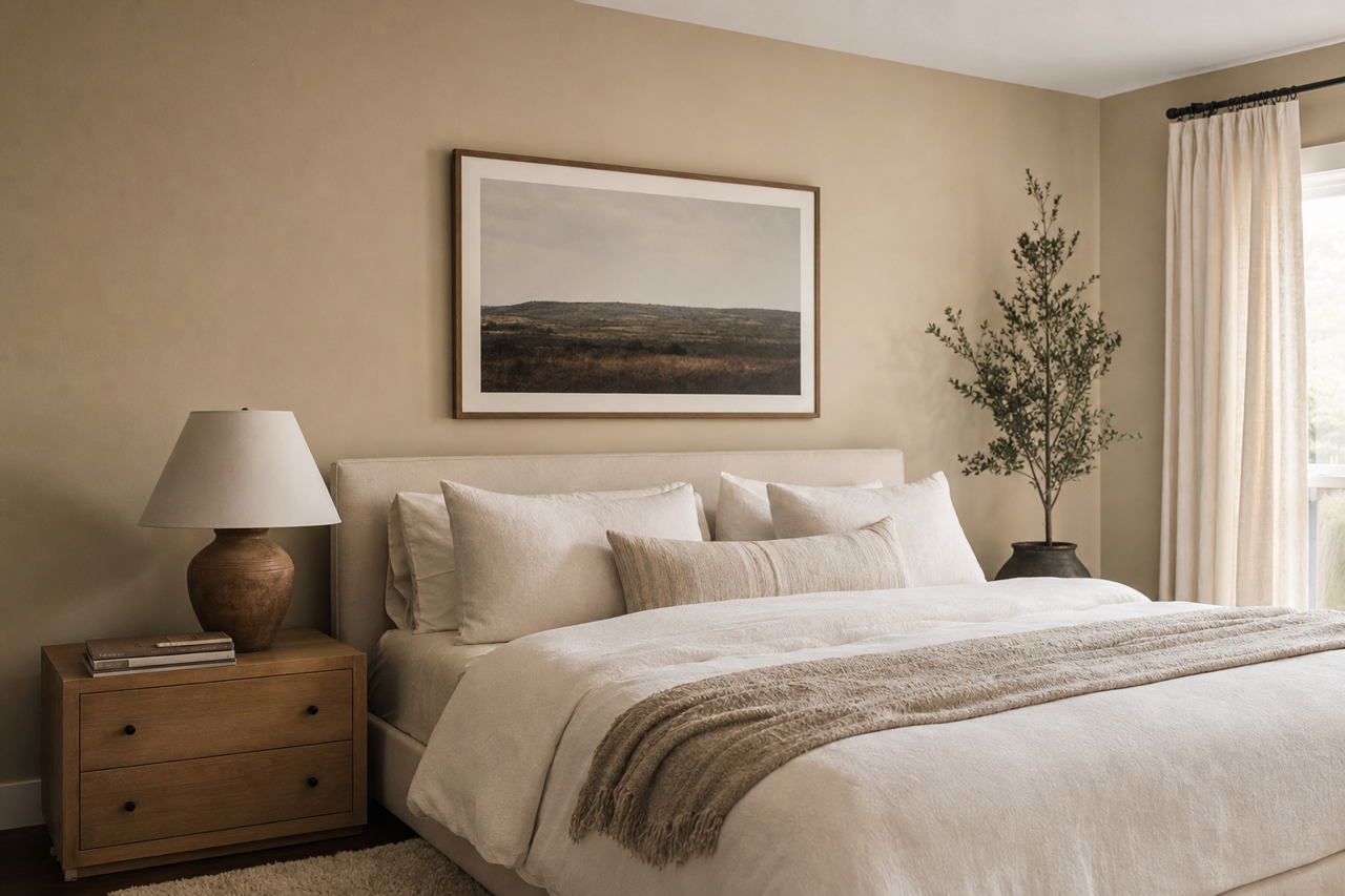 Shale by Benjamin Moore on interiors
