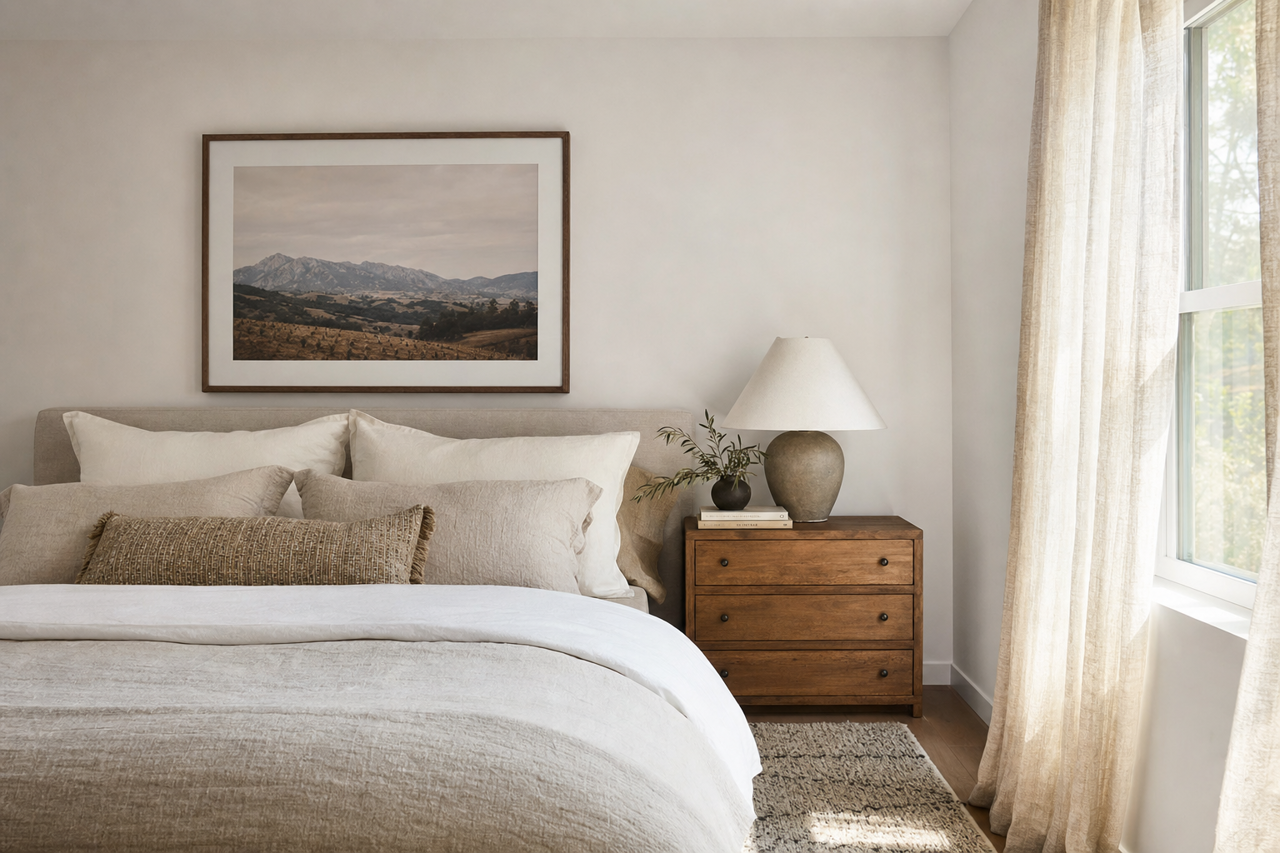 Feathered by Benjamin Moore on interiors