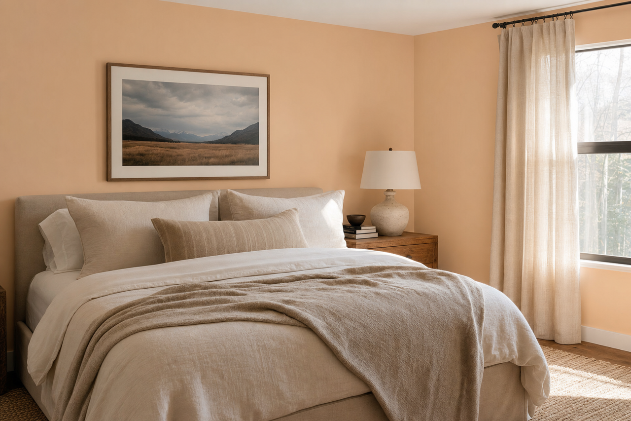 Aphrodite by Benjamin Moore on interiors