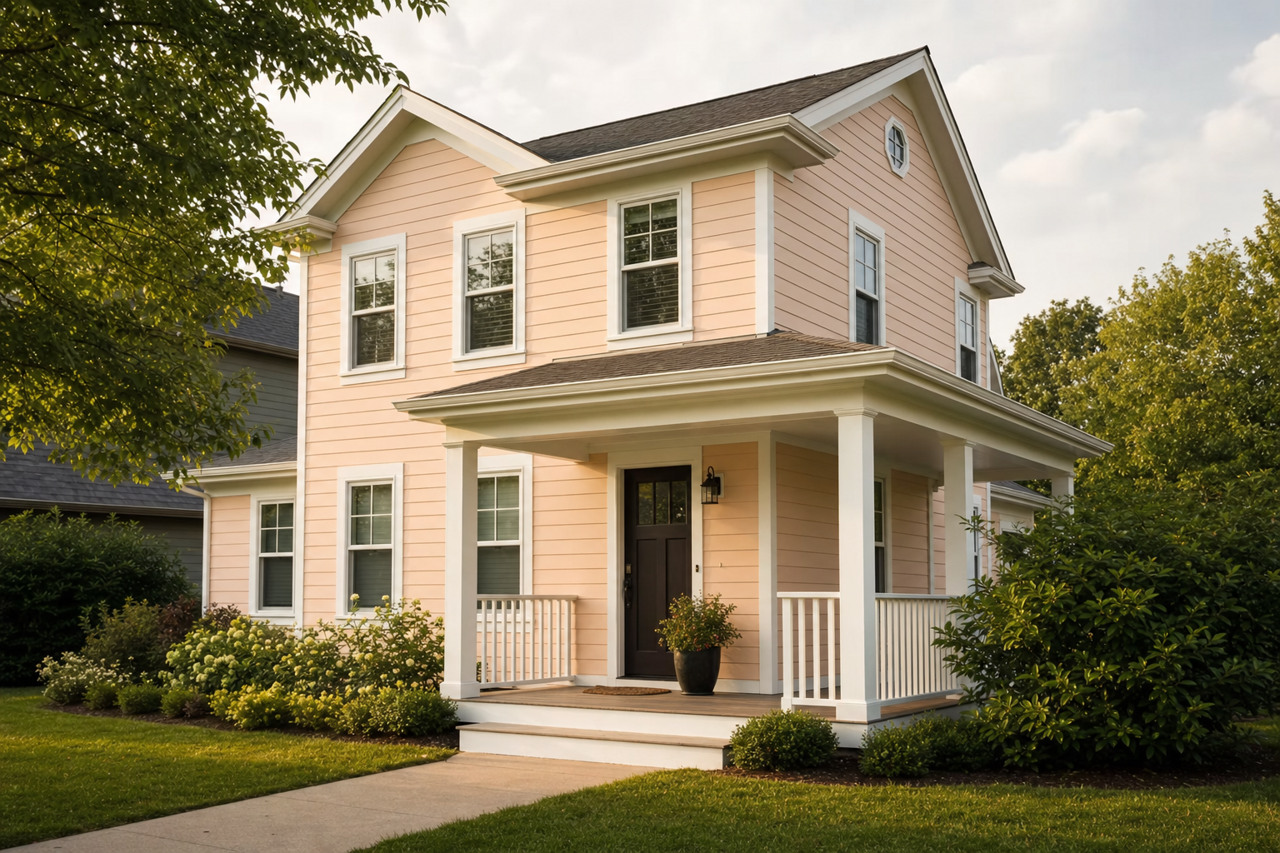 Love Always by Benjamin Moore on exterior