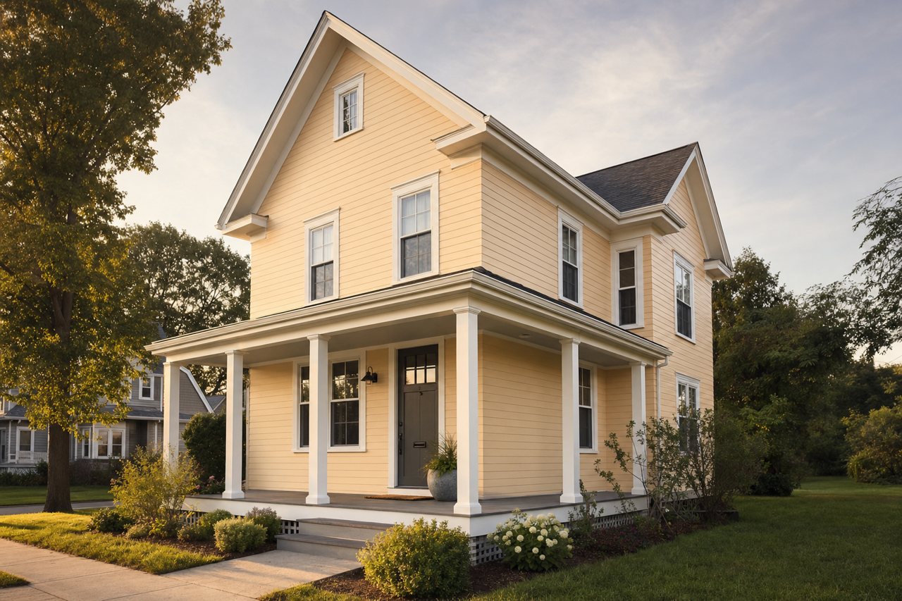 Secluded by Benjamin Moore on exterior