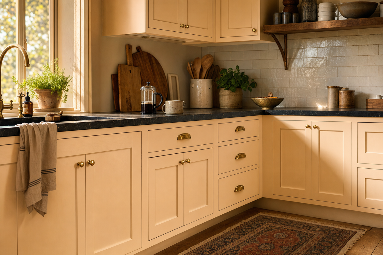 Florida by Benjamin Moore on cabinets