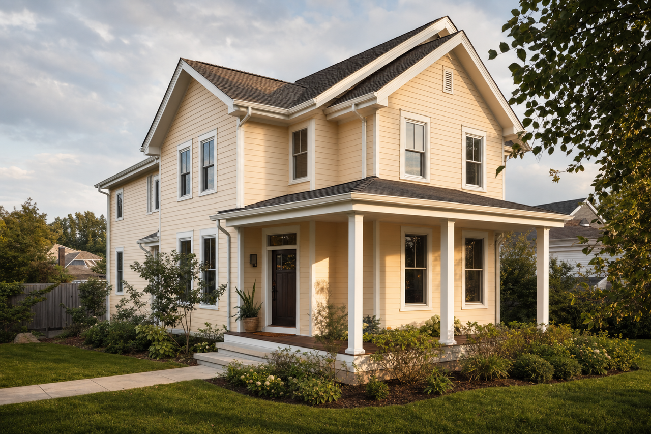 Mystical Powers by Benjamin Moore on exterior