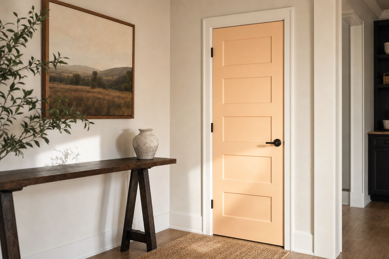 Pirates Cowe Beach by Benjamin Moore on interior-doors