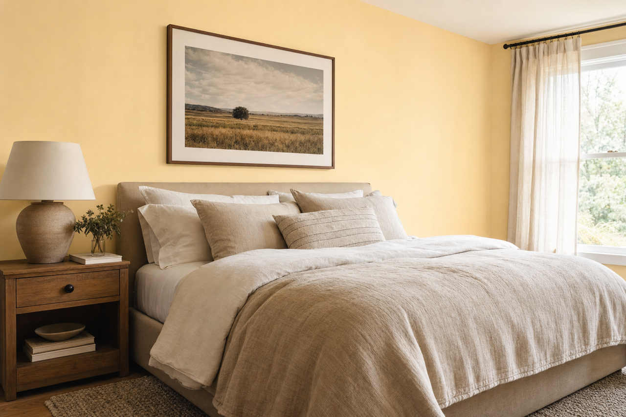 San Diego Cream by Benjamin Moore on interiors