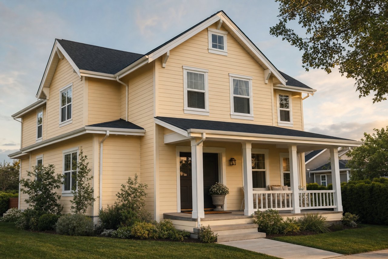 San Mateo Beaches by Benjamin Moore on exterior