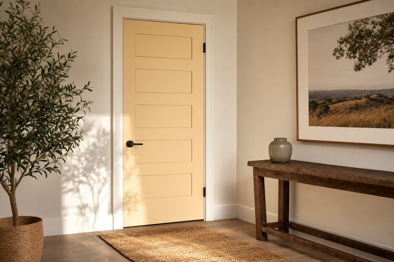 San Mateo Beaches by Benjamin Moore on interior-doors