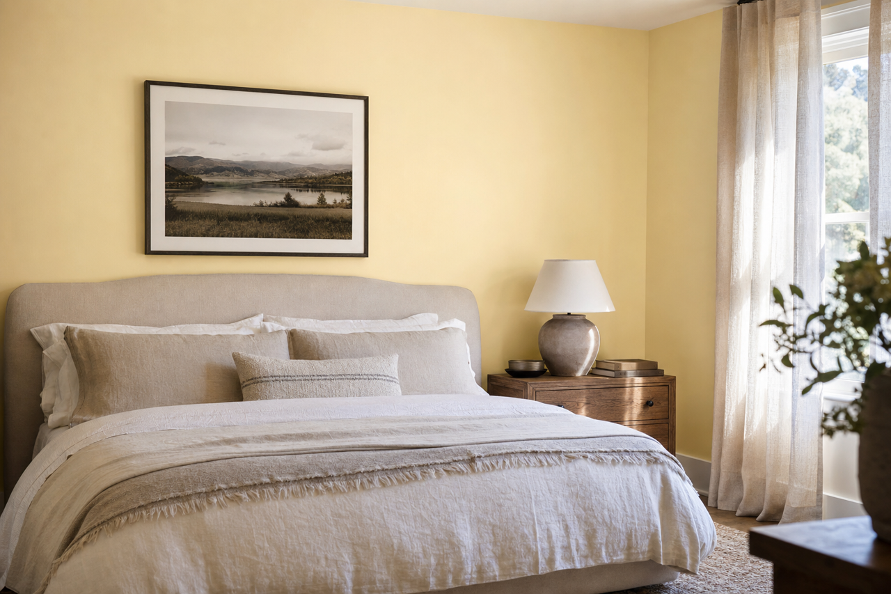 Angels by Benjamin Moore on interiors