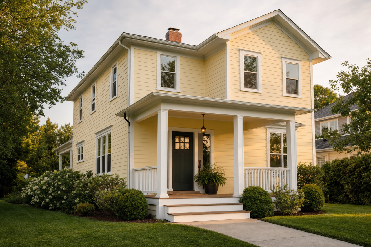 Royal by Benjamin Moore on exterior