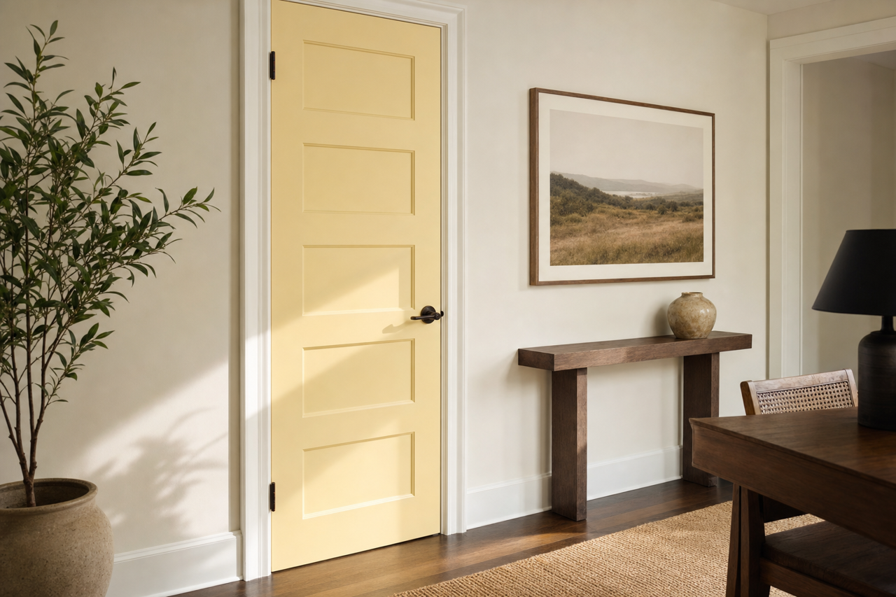 Royal by Benjamin Moore on interior-doors