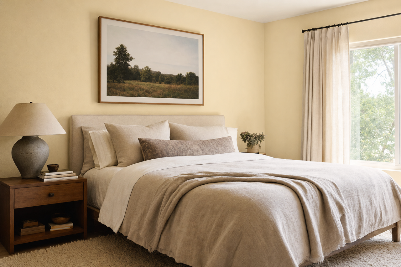 Marble White by Benjamin Moore on interiors
