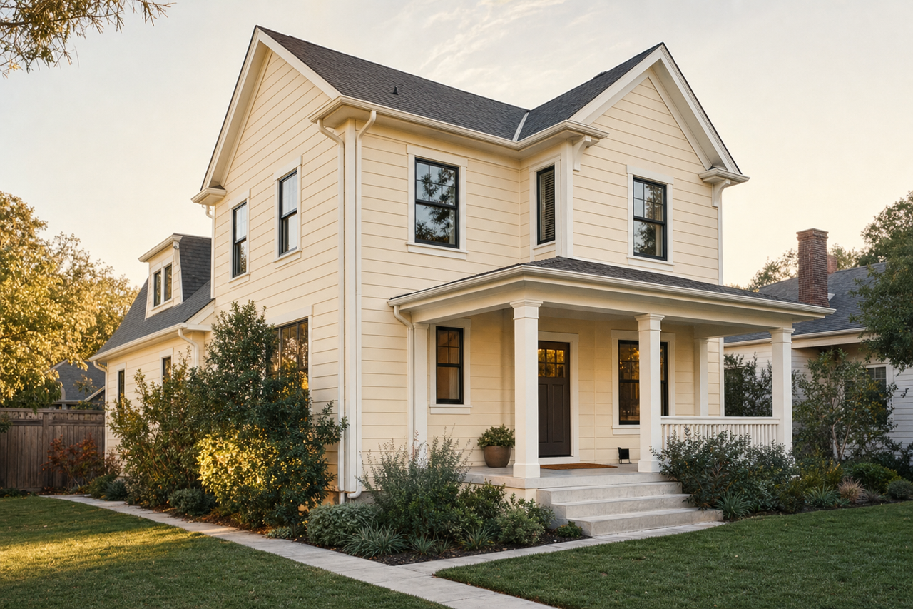 Sparkling by Benjamin Moore on exterior
