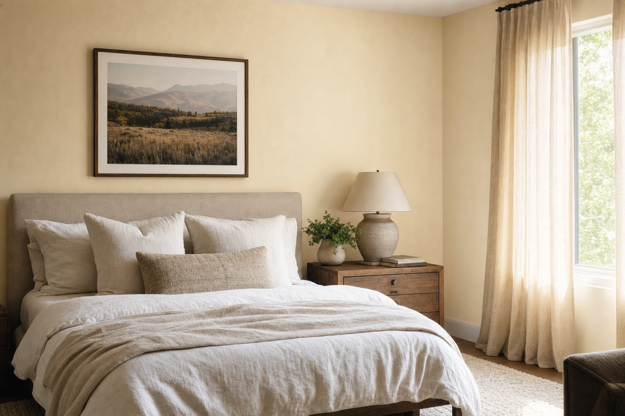 Sparkling by Benjamin Moore on interiors