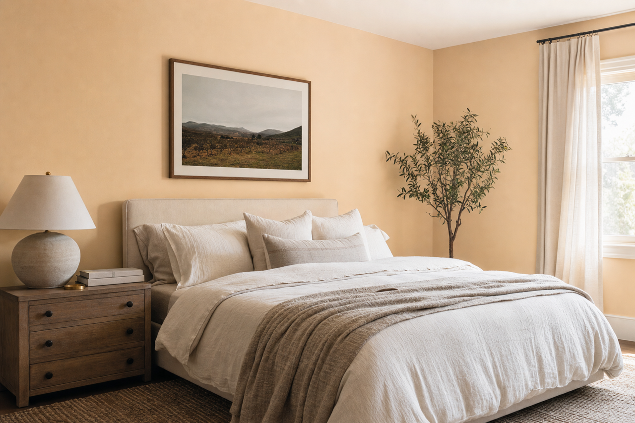 Cayman by Benjamin Moore on interiors