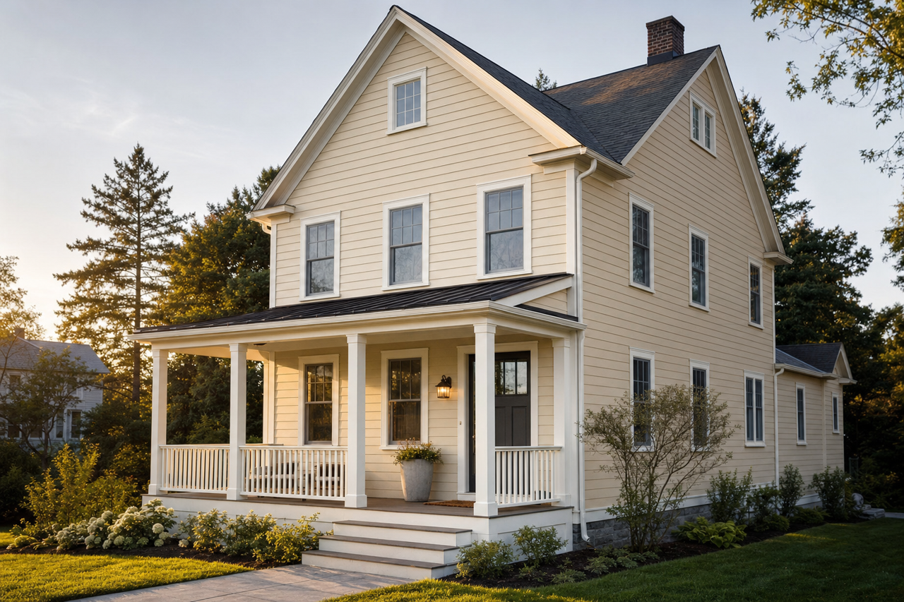 Berber by Benjamin Moore on exterior