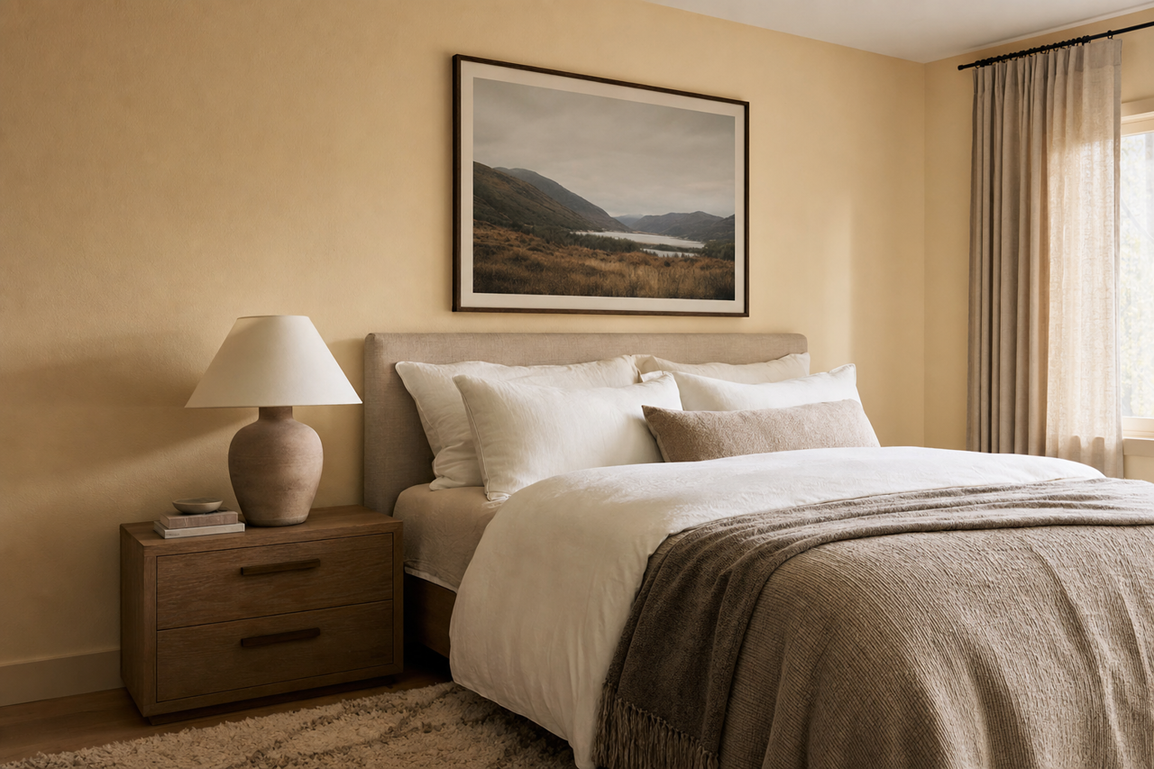 Berber by Benjamin Moore on interiors