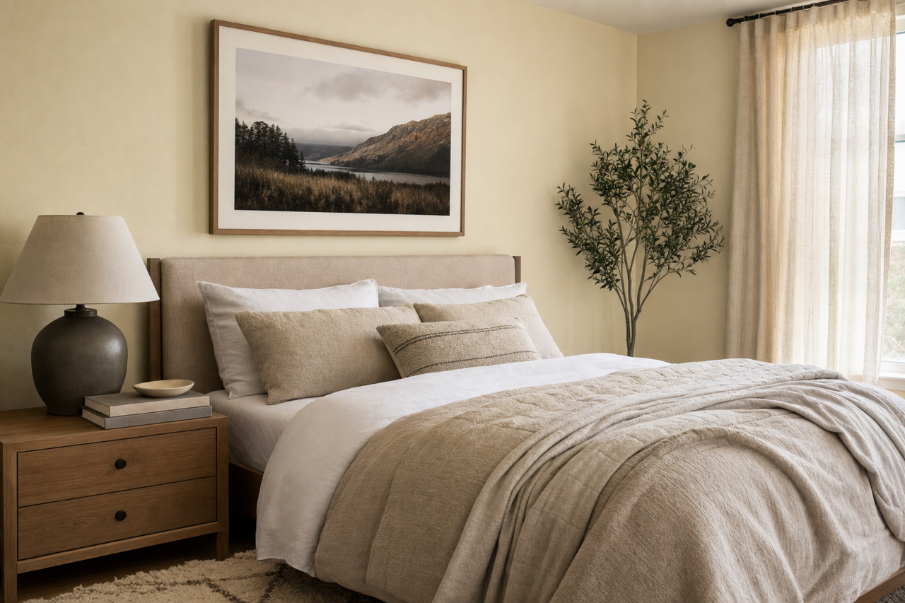 Dove by Benjamin Moore on interiors