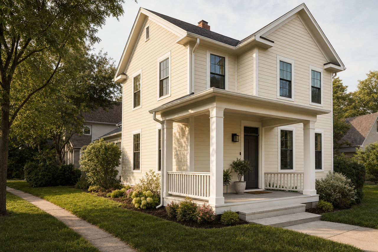 Olympic by Benjamin Moore on exterior