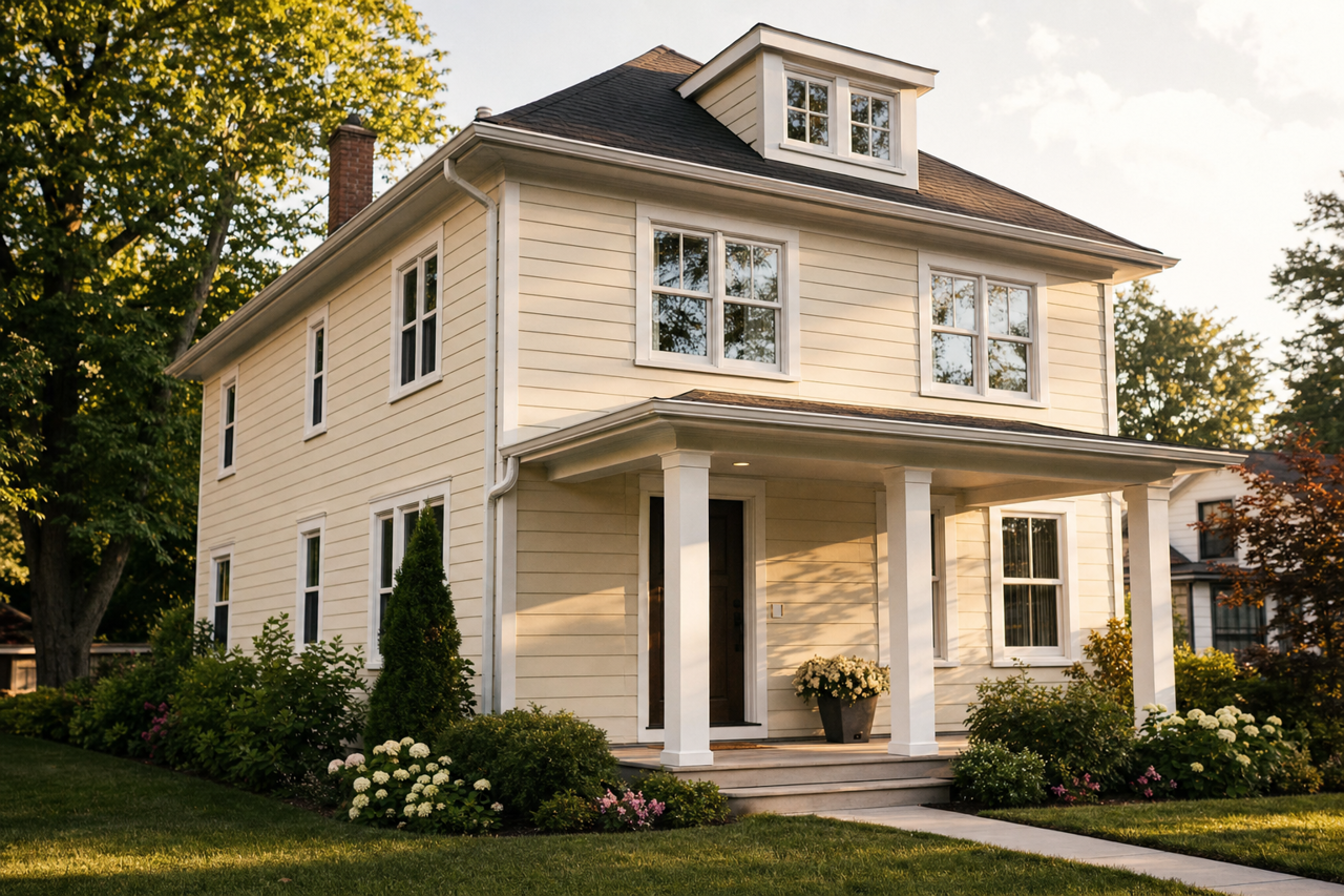 Muskoka Trail by Benjamin Moore on exterior