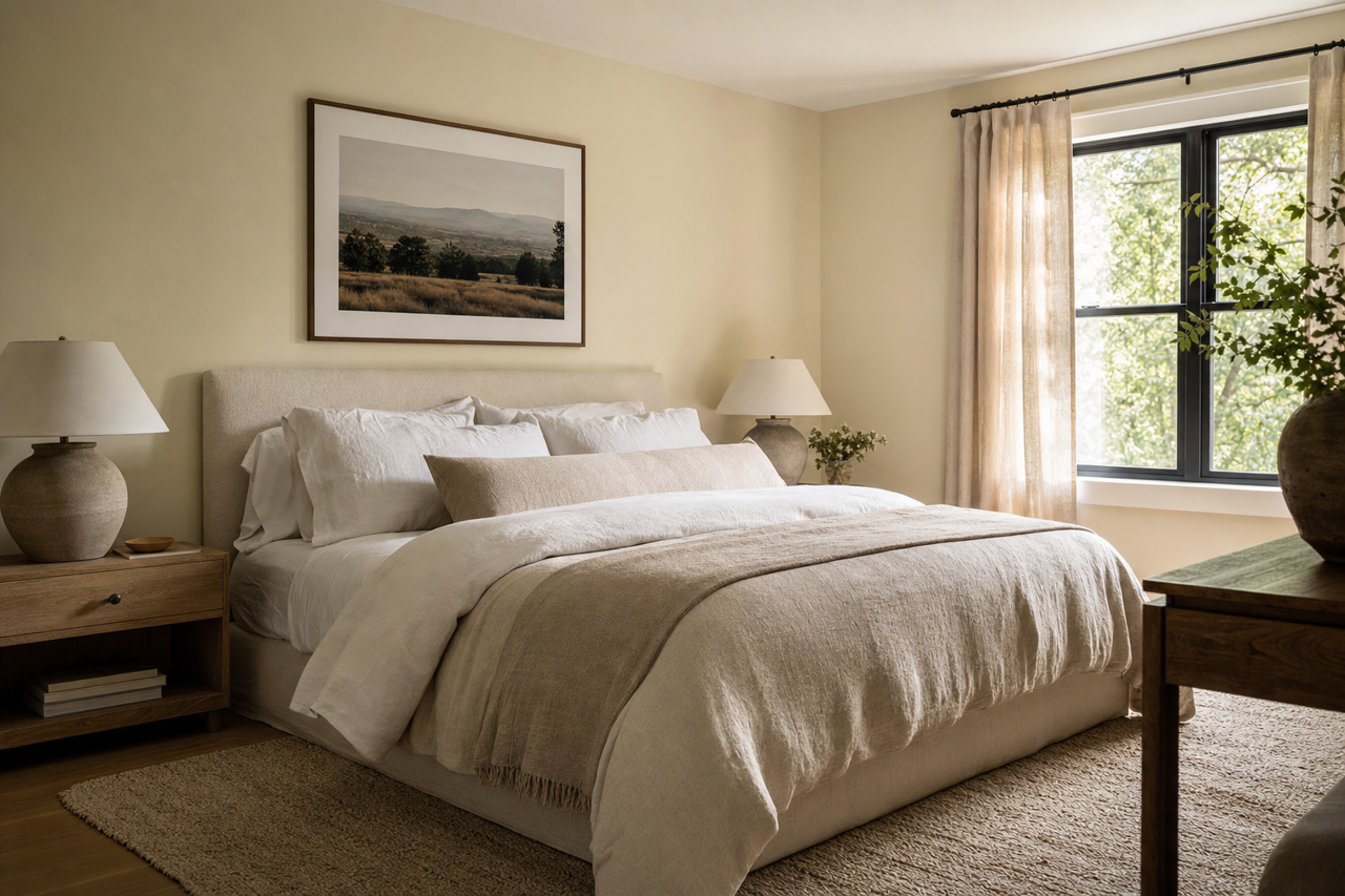 Muskoka Trail by Benjamin Moore on interiors