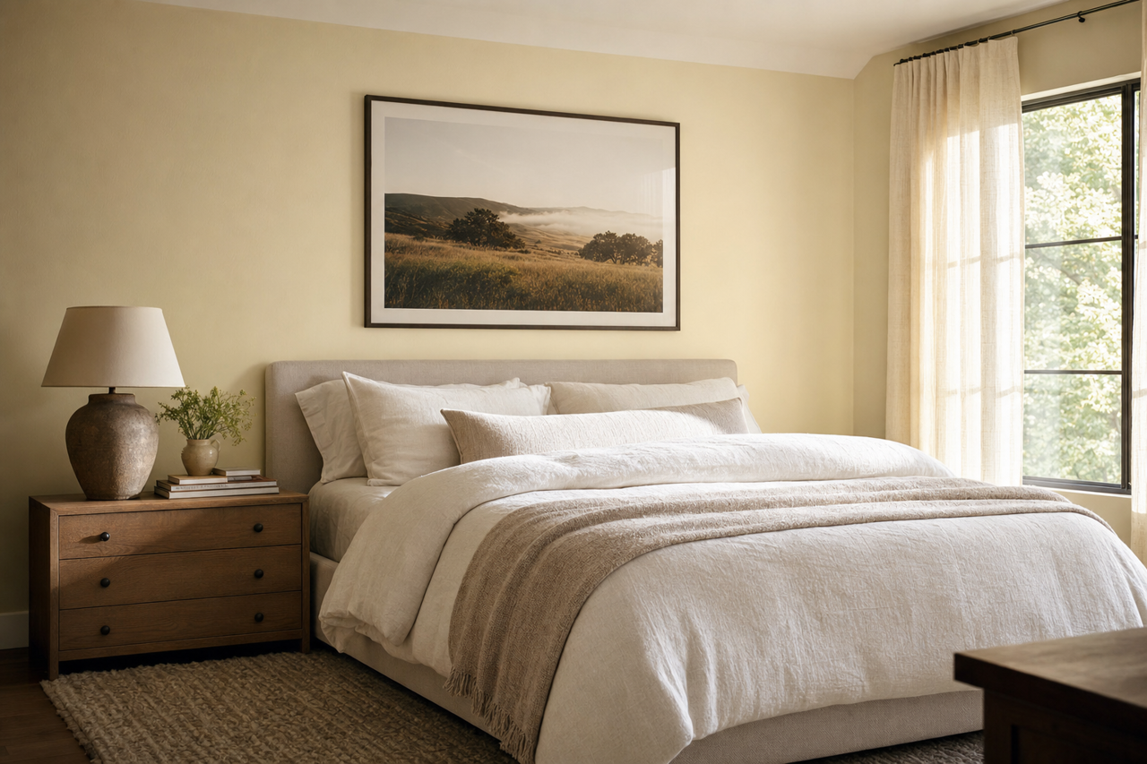 Tapestry Beige by Benjamin Moore on interiors