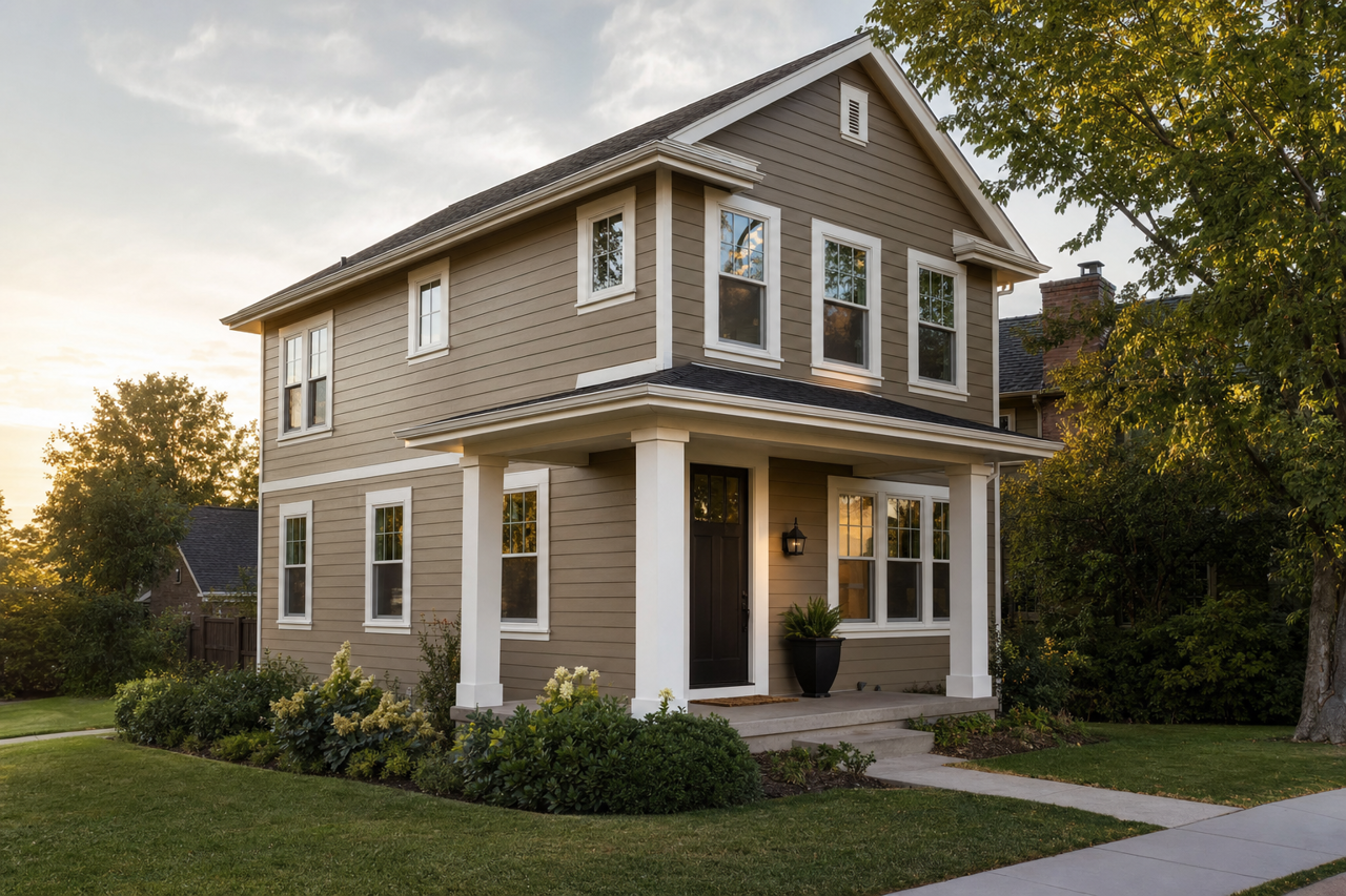 Stampede by Benjamin Moore on exterior