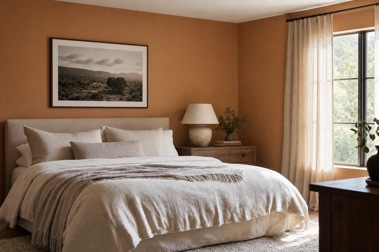 Stampede by Benjamin Moore on interiors