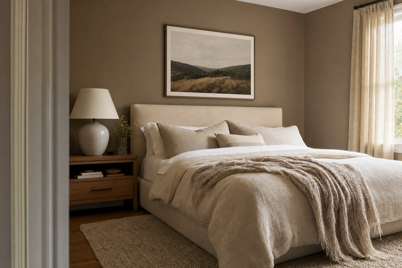 Woodcliff by Benjamin Moore on interiors